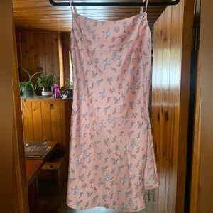 Peppermayo Pink Flower mini dress